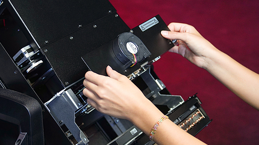 Removing shutter-blade module